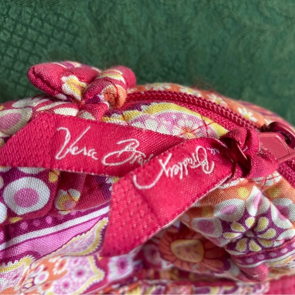 VERA BRADLEY RASPBERRY TOTE SHOULDER BAG PURSE - Picture 3 of 5